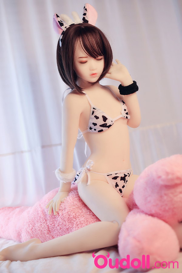 Rylee Asian Custom Flat Chested Mini Sex Doll 100cm