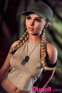 Army Style Sexy Cool Girl Sex Doll for Man  Astrid 168CM