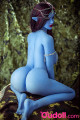 Avatar Tiny Sex Doll Alex Grey 158CM 