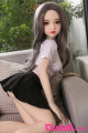 Long Hair Mini Slim Waist Real Sex Doll Anya 125CM