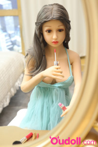 Big Sexy Mini Sex Doll With Grey Hair Allison 125cm 4ft 1