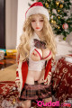 Big Breast Christmas Mini TPE Sex Doll Brenna 130CM
