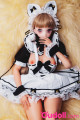 Cute Maid Girl Silicone Love Doll Allenby 60CM
